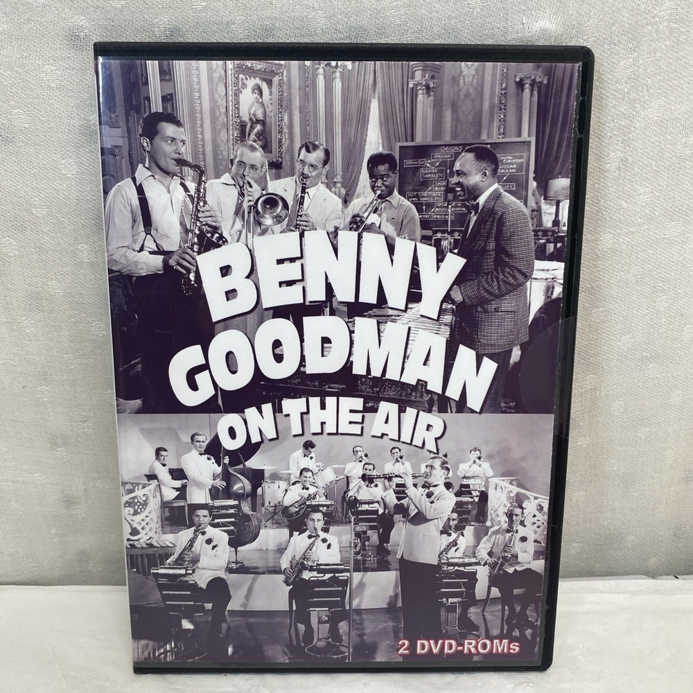 Benny Goodman On The Air (incl 1938 Carnegie Hall) mp3 2 DVD-ROMs Computer Only‎
